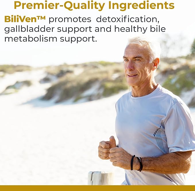 Premier Research Labs BiliVen -Gallbladder & Liver Cleanse Supplement, Gallbladder Support Pills with Artichoke Extract, Milk Thistle, Vitamin B6, Beet Root, Turmeric, Curcumin- 60 Vegetarian Capsules