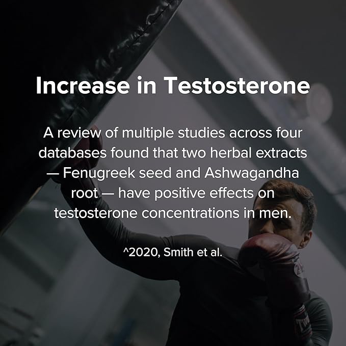 Peak Potential 12-in-1 Testosterone Support for Men – Natural Strength, Energy & Muscle Builder with Tongkat Ali, Ashwagandha & Fenugreek – 90 Capsules
