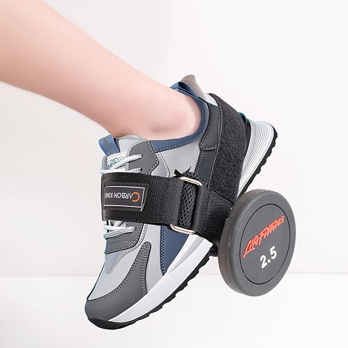 Feet Weight Lifting,Foot Dumbbell Attachment,Tibialis Trainer,Foot Weights for Exercise,Leg Lift Exercise Equipment Dumbbell Ankle Strap