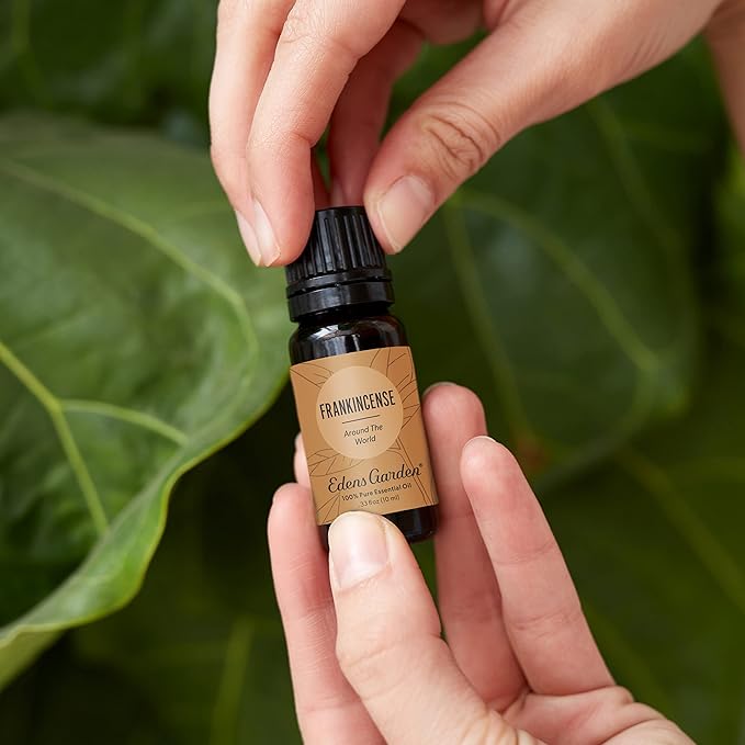 Edens Garden Frankincense Around The World Essential Oil- 100% Pure Premium Grade, Undiluted, Natural, Therapeutic, Aromatherapy, The Best for Diffuser, Skin, Face, Hair 10 ml (.33 fl oz)