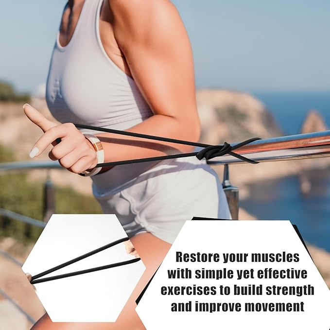 1 Roll Resistance Tubes Latex Elastic Tubing 50ft Exercise Bands Exercise Tubing for Physical Therapy, Lower Pilates, at Home Workouts, Rehab Core Exercise