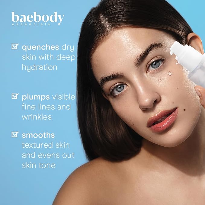 Baebody Collagen Retinol Snail Mucin Face Moisturizer with and Snail Mucin Face Serum Beauty Bundle