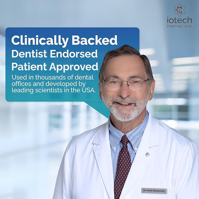 ioRinse Ultra: The Most Dentist-Recommended Periodontal Rinse & Gum Mouthwash of its Kind. Fights Gingivitis, Bleeding Gums, Dental Plaque & Bad Breath. With Molecular Iodine & Xylitol. No Alcohol. 1L