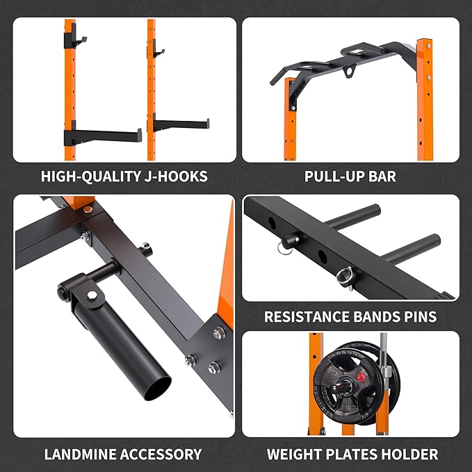 leikefitness Multifunction Power Tower Exercise Equipment,Pull Up Dip Station,Height Adjustable for Home Gym Strength Training Fitness Equipment,Dip Stands,Pull Up Bars,Push Up Bars,VKR