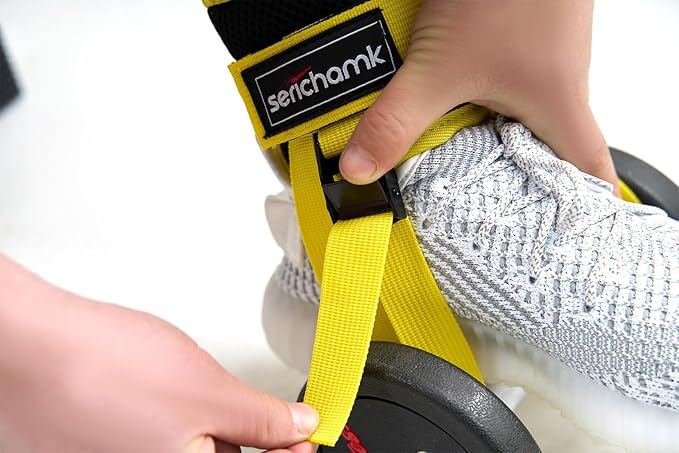Adjustable Adjustable Feet Dumbbell Attachment,Feet Weight Lifting-Foot Weights for Exercise, Leg Extensions,Tibialis Trainer,Leg Lift Exercise Equipment