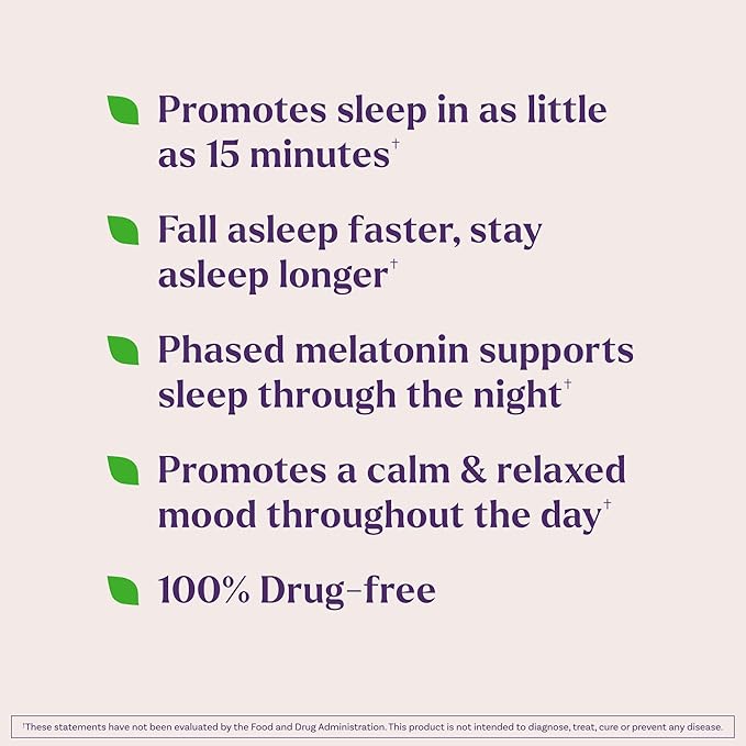 Natrol Melatonin + 5-HTP Advanced Time Release Sleep Aid, Triple Action Formula, Calm The Mind, Fall Asleep Faster and Stay Asleep Longer, 60 Bi-Layer Tablets, Up to a 60 Day Supply