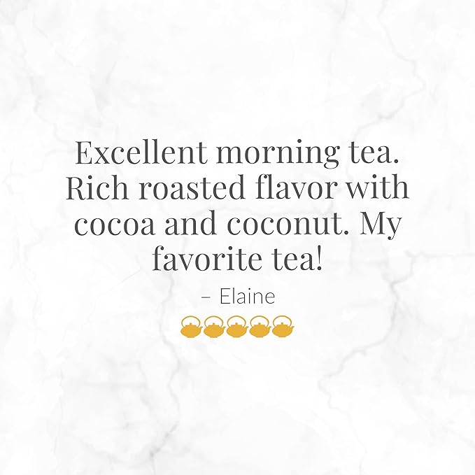 The Republic of Tea – Coconut Cocoa Cuppa Chocolate Tea Bags, Low-Caffeine, 250 Servings
