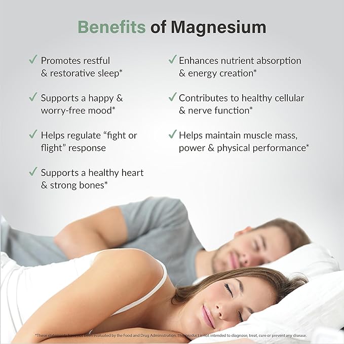 Organixx Magnesium Glycinate Supplement for Support Sleep, Muscle & Heart Health, 7 Type Magnesium Complex with Vitamin B6, Manganese Citrate, Gluten Free, Vegan, Non GMO, High Absorption, 60 Capsules