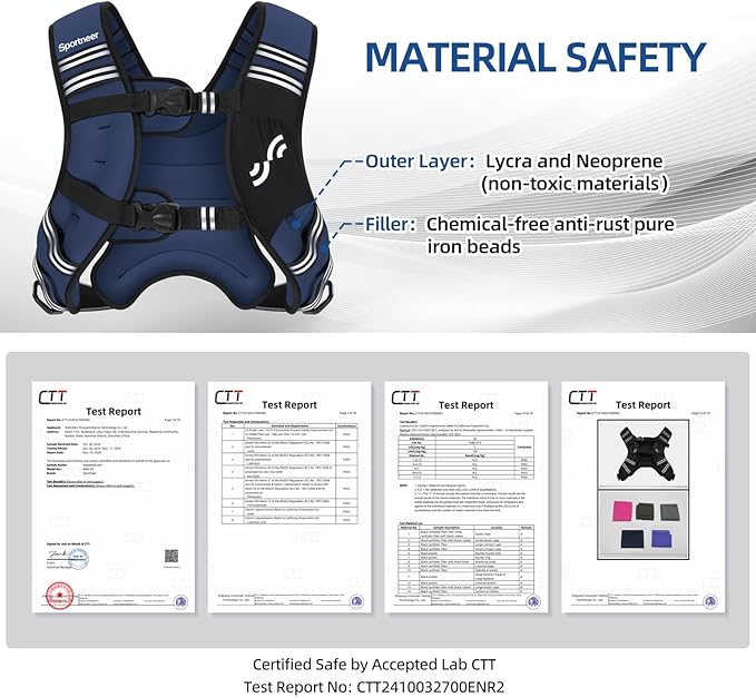Sportneer Weighted Vest Woman: 8lb/12lb/15lb/20lb/25lb Weight Vest with Detachable Phone Bag, Adjustable Women Weighted Vest Rucking Vest for Walking Strength Training Muscle Building Weight Loss