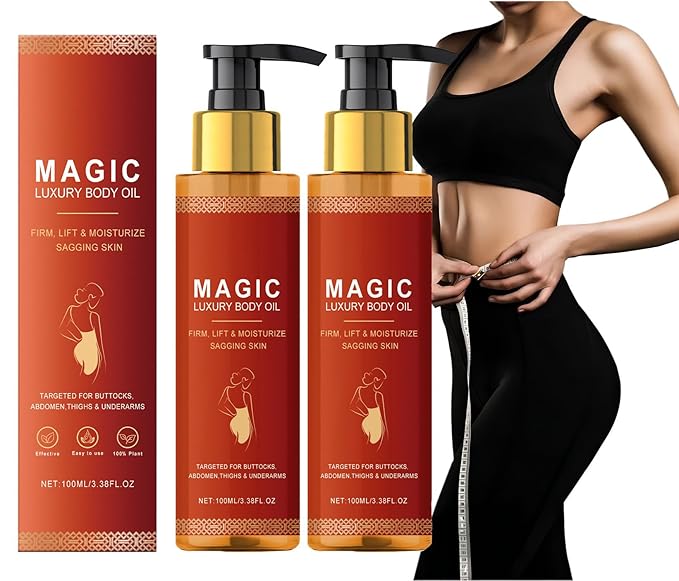 Magic Body Firming Oil, Deep Hydration & Anti-Wrinkle, Boosts Skin Elasticity, Lightweight Fast-Absorbing, Non-Greasy Formula for Glowing Skin – All Skin Types (2)