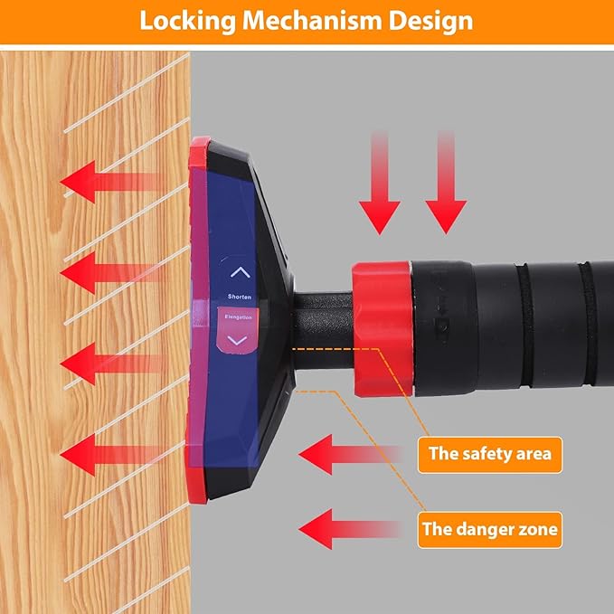 Pull Up Bar, Adjustable Strength Training Bars Without Screw, Adjustable Width Chin Up Bar for Doorway, Max Load 440 Lbs