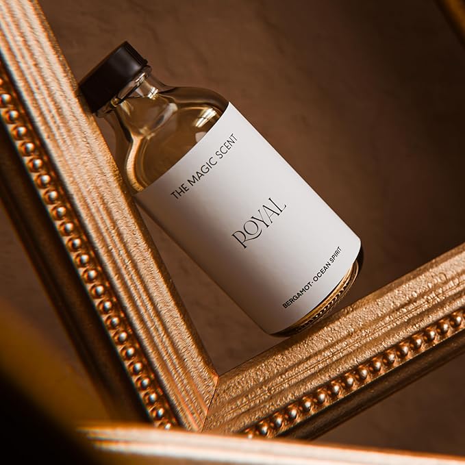 The Magic Scent Royal Hotel Diffuser Oil - Cold-Air & Ultrasonic Scented Oils for Diffuser Inspired by The Ritz Hotel, London - Essential Oils for Diffusers Aromatherapy - 8.5 fl oz, 250 mL