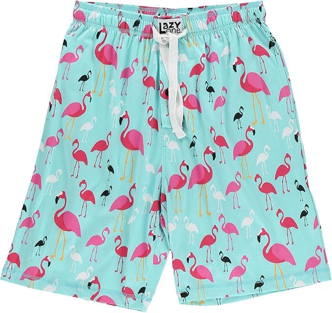 Lazy One Pajama Shorts for Men, Men's Pajama Bottoms, Sleepwear