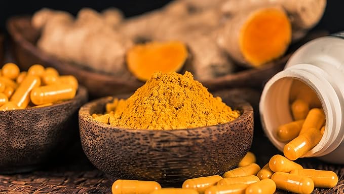 Nuvothera Super-Micronized Turmeric Curcumin Capsules 1-Month Supply Rapid Absorption, Whole Root, Non-GMO, Supports Joint, Skin, Gut Health & Antioxidants (60 Capsules)
