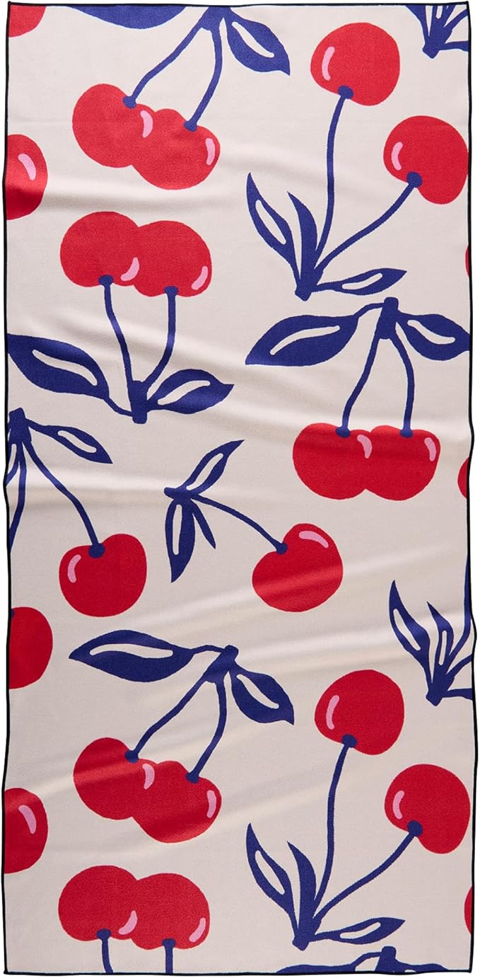 GEOMETRY Bar Towels for Kitchen - Summer Collection - Premium Towels for Cleaning Dishes & Glassware - Absorbent & Fast Drying Kitchen Towels - Cherry Slush, 12" x 14" - 1-Piece