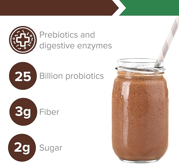 Vibrant Health, Green Vibrance, Plant-Based Superfood Powder, Vegan Friendly, Chocolate Coconut, 25 Servings