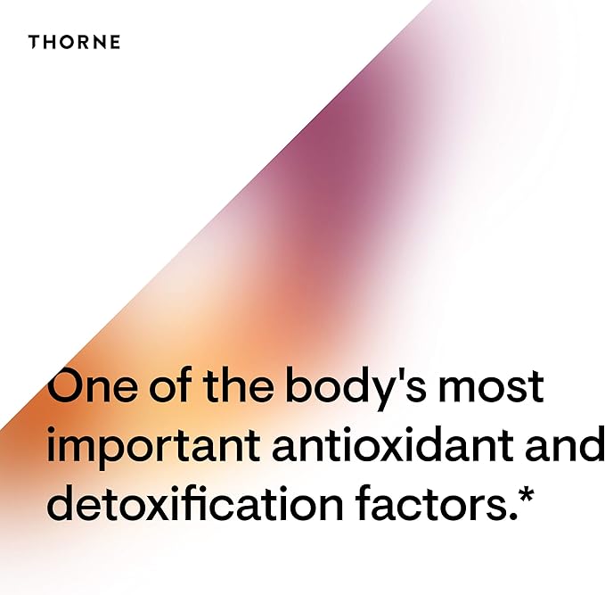 THORNE - Glutathione-SR - Sustained-Release Glutathione for Antioxidant Support* - 60 Capsules