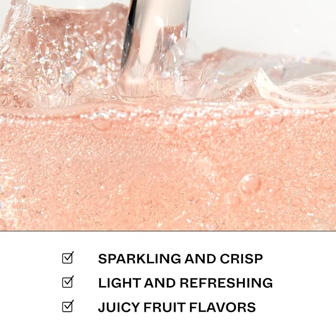 VUUM Sparkling Clear Protein - 10G Plant Protein, Natural Caffeine + Theanine, Sugar Free (Watermelon Key Lime)