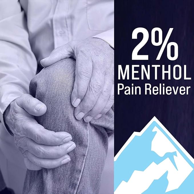 Mineral Ice Therapeutic Pain Relieving Gel, 8 Ounce