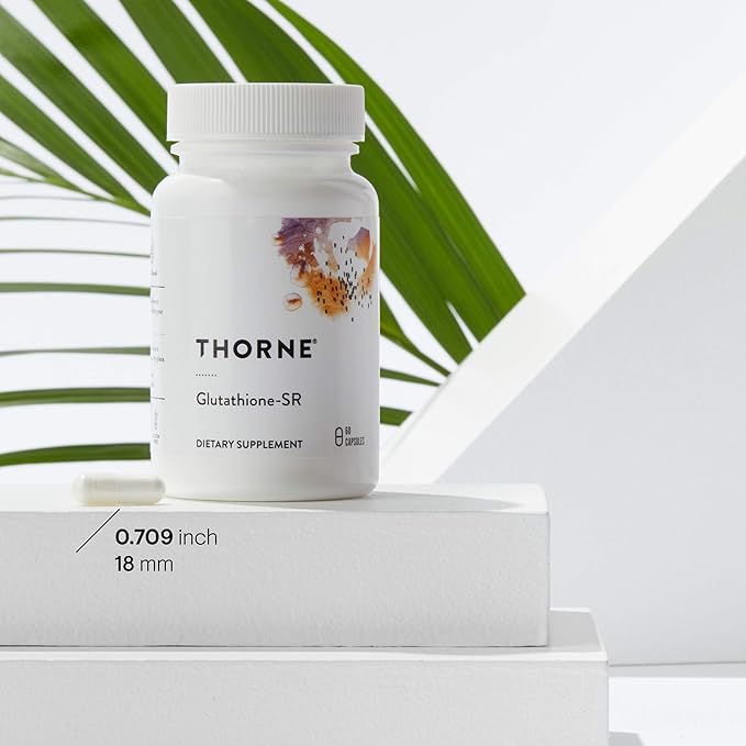 THORNE - Glutathione-SR - Sustained-Release Glutathione for Antioxidant Support* - 60 Capsules