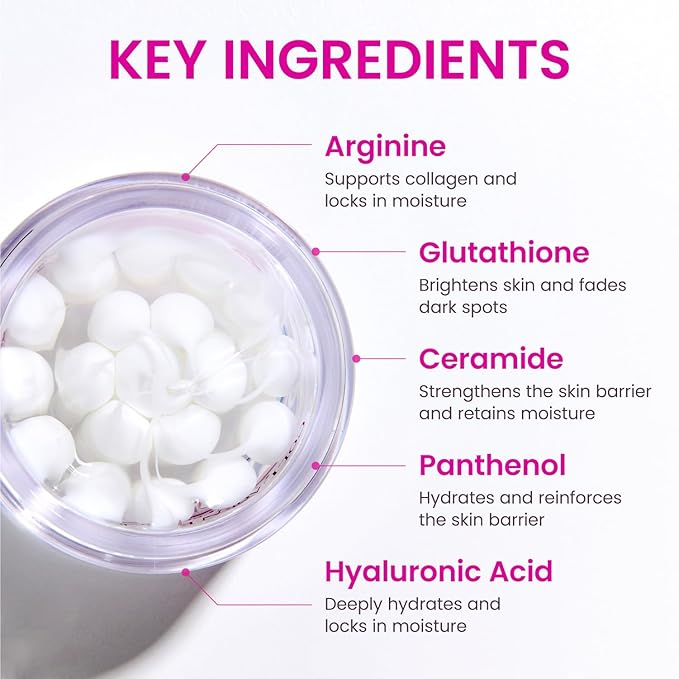 YADAH Collagen Hydra Core Cream - Barrier Repair Moisturizer with 10 Types of Hyaluronic Acids, 1000ppm Low Molecular Collagen (Capsule) & Creamide, Deep Hydration for Sensitive Skin, 1.76 oz