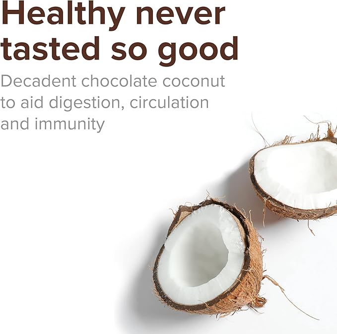 Vibrant Health, Green Vibrance, Plant-Based Superfood Powder, Vegan Friendly, Chocolate Coconut, 25 Servings
