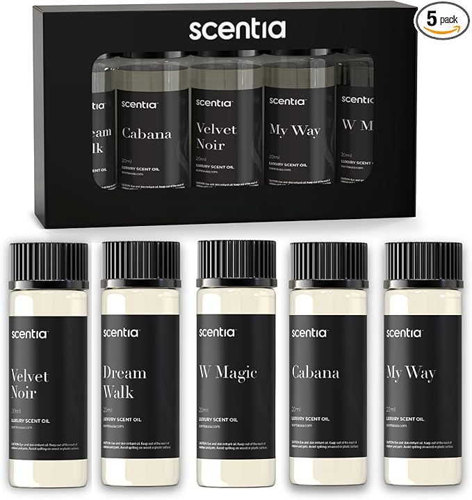 My Way Hotel Diffuser Oil | Aromatherapy Fragrances Inspired by 5-Star Hotels | Luxurious Scents Gift Set-5x20ml Bottles Set-The 1 Hotel Miami Beach & 5-Star Hotels