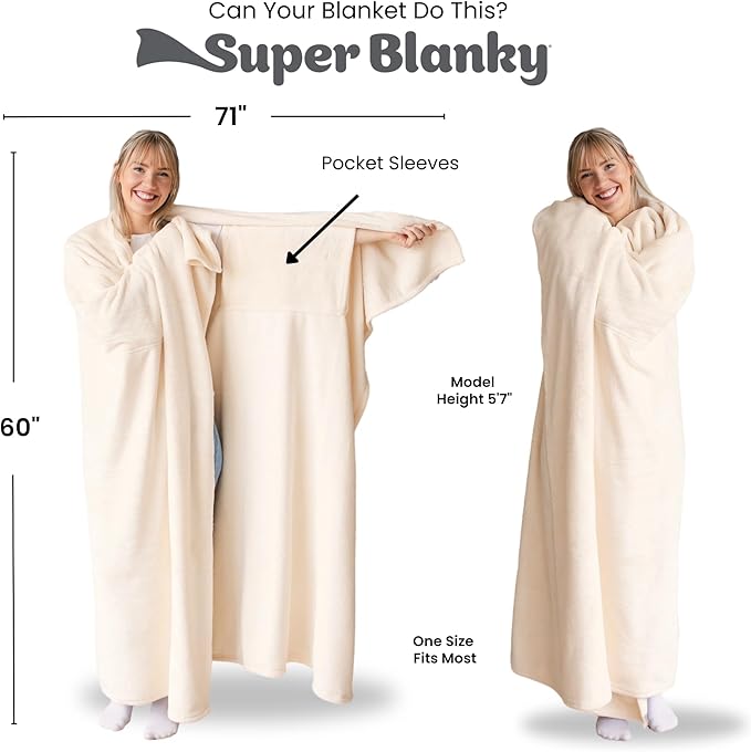 Wearable Blankets for Women, Adult Wearable Blanket Men, Top Christmas Gifts for Women, Wife Birthday Gift Ideas