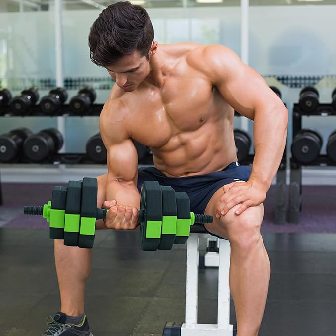 Adjustable Dumbbell Set, Adjustable Weights 30/44 /66/88 LBS Free Weight Set for Home Gym