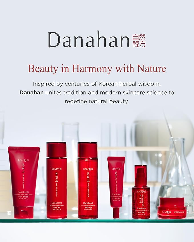 Bonyongo Red Ginseng Vinegar Cream – Intensive Hydrating and Firming Face Moisturizer for Smooth, Youthful Skin - Nourishing with Fermented Red Ginseng - Korean Skincare, 1.86oz.