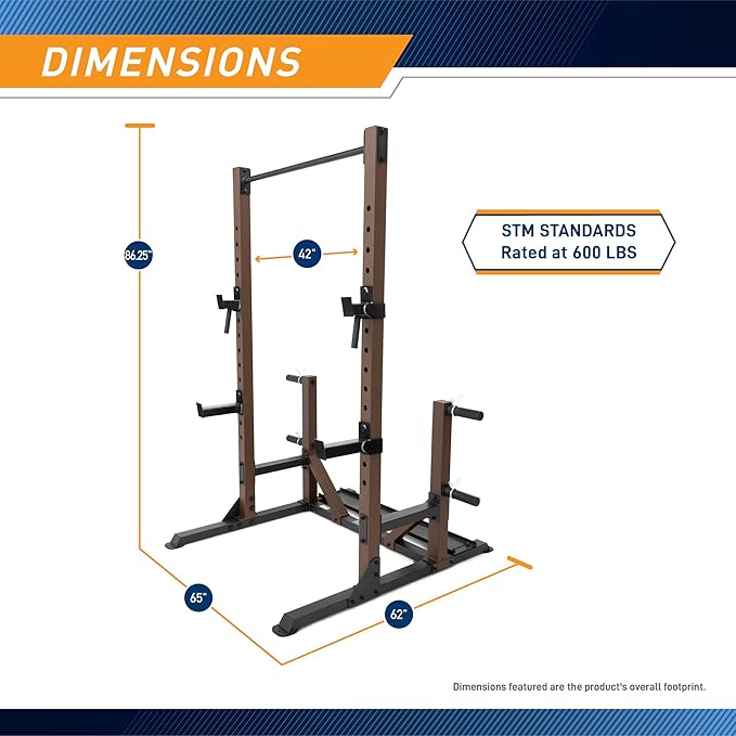 Steelbody Industrial Inspired Heavy Duty Home Gym System for Bodybuilding and Strength Training Available for Full Cage, Squat Rack and Power Tower