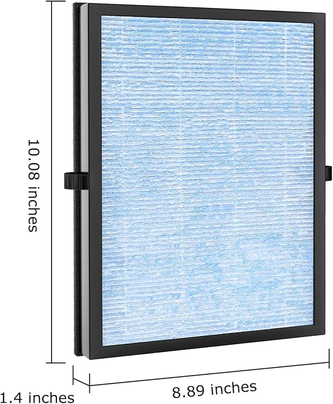 iSingo 3 Pack Air Filter Replacement for MK-04 MG-04JH Air Purifier, 4-Layers Filtration for MK-04 for Dust, Pet Dander, Smoke, Pollen for Bedroom and Office- Standard Version