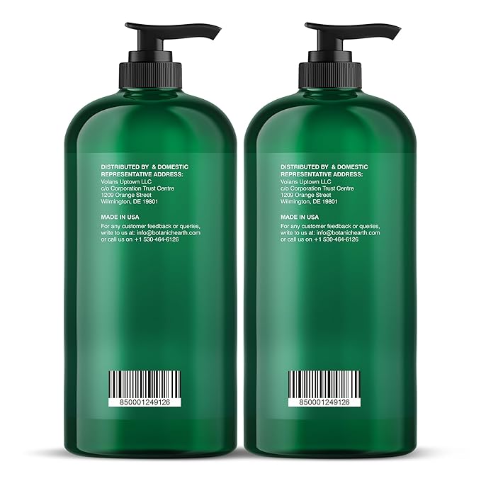 Botanic Hearth Tea Tree Body Wash | 16 Fl Oz | Helps Soothe Itchy, Dry Skin, Antifugal Body Wash With 100% Pure Tea Tree Oil | Sulfate Free, Paraben Free, For Men And Women Set Of 2