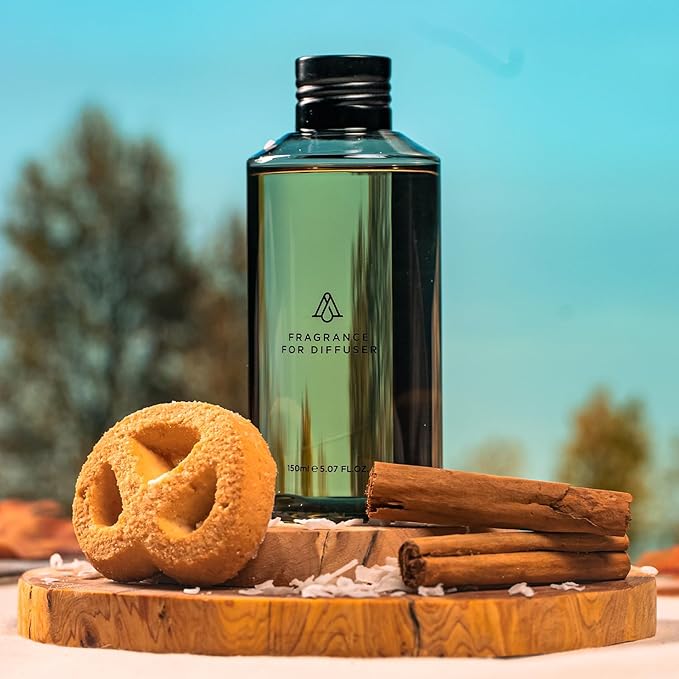 AromaPlan Hotel Scent Diffuser Oil Toasty Treat 5 Fl Oz (148ml) Fall Collection –Luxury Hotel & Home Fragrance Oil - Non Toxic - Made in USA - Bigger Bottle, Bolder Aroma & Longer Lasting