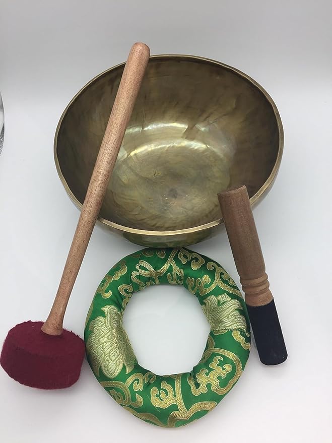 Handmade Himalayan singing bowl, hand beaten by Nepali artisans to make magical tones.