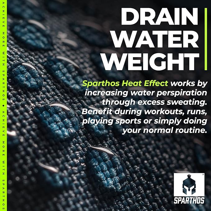 Sparthos Waist Trimmer Belt - Sweat More and Shorten Your Workout Time!