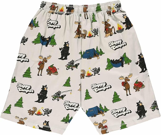 Lazy One Pajama Shorts for Men, Men's Pajama Bottoms, Sleepwear
