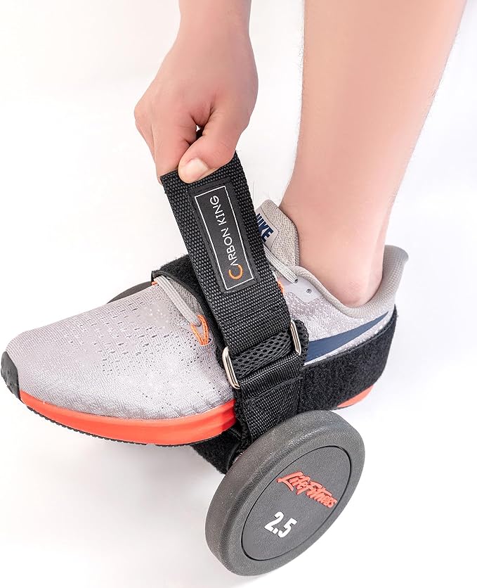 Feet Weight Lifting,Foot Dumbbell Attachment,Tibialis Trainer,Foot Weights for Exercise,Leg Lift Exercise Equipment Dumbbell Ankle Strap