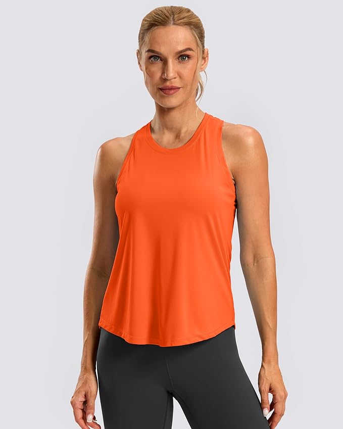 G Gradual Women's Workout Tank Tops Racerback Athletic Yoga Tops Loose Fit Sleeveless Running Gym Sports Shirts for Women