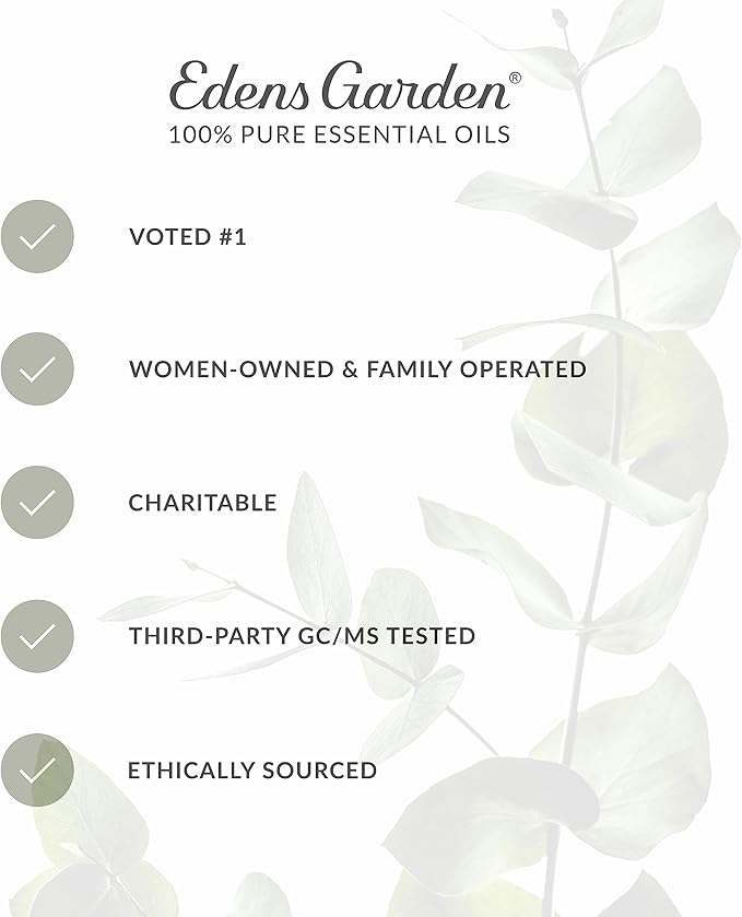Edens Garden Cough & Congestion Relief Essential Oil Blend, 100% Pure & Natural Premium Best Recipe Therapeutic Aromatherapy Essential Oil Blends 10 ml Roll-On