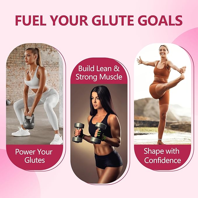 Creatine for Women | with Hydrolyzed Collagen, BCAA | 3G Creatine Chews for Women Booty Gain, Lean Muscles, Recovery & Energy, Vegan, Sugar Free Creatine, Powder Alternative, 30 Servings