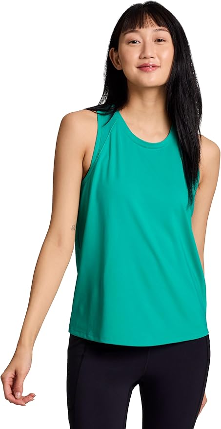 RBX Active Women's Workout Top with Breathable Mesh Panels, Quick Drying Gym Running Tank Top with Plus Sizes