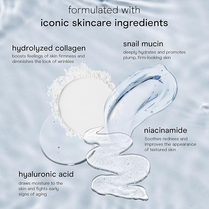 Baebody Collagen Retinol Snail Mucin Face Moisturizer with and Snail Mucin Face Serum Beauty Bundle