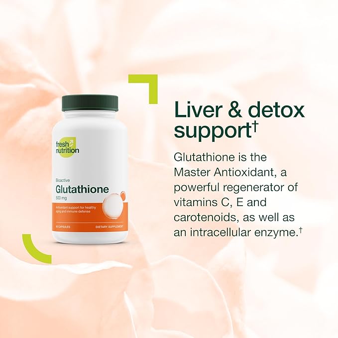 Glutathione Supplement Capsule - Strongest DNA Verified Glutathione Reduced - Vegan Friendly, Non GMO, Gluten & Soy Free (Pack of 2)