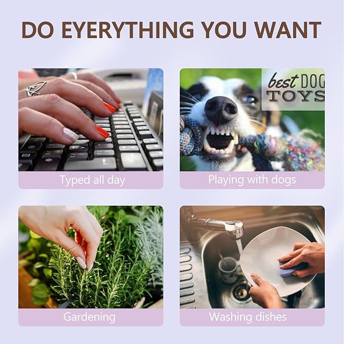 6 Packs Press On Nails Almond, Misssix French Tip Press On Nails Short, Reusable Glue On Nails, Gel Fake Nails for Women, Stick On Nails Kit 15 Sizes-6 styles in total