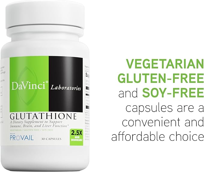 DAVINCI Labs - Glutathione - 30 Capsules