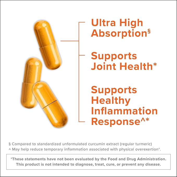 Qunol Turmeric Curcumin Capsules, 1500mg Extra Strength Supplement, Patented Hydro-Soluble Technology, Alternative to Turmeric Curcumin with Black Pepper, 90 Veggie Capsules