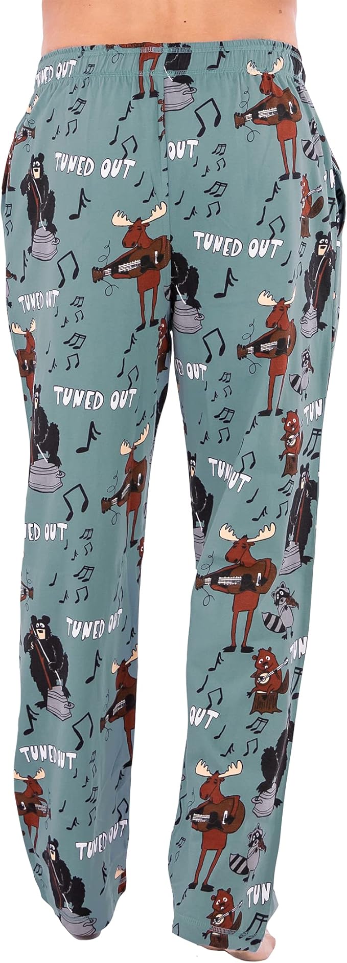 Lazy One Funny Ocean Pajama Pants For Men, Men's Separate Bottoms, Lounge Pants, Fishing PJs