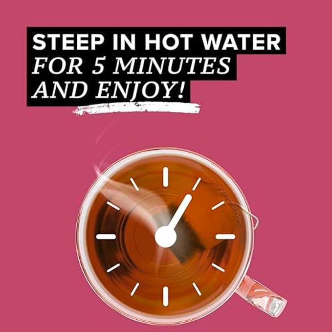 TAZO Joy Limited Edition Seasonal Black Tea Blend Tea Bags, 120 Total Bags (20ct - Pack of 6)