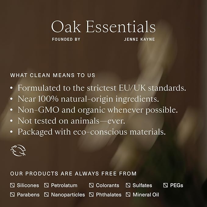 Oak Essentials Perfecting Body Scrub | Gentle Sugar Body Exfoliator for Visibly Smoother, Softer Skin, 7.1 Oz